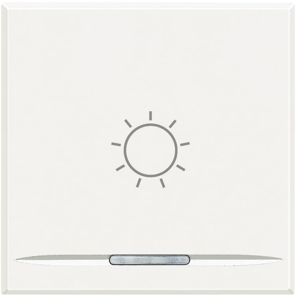 BTICINO BTIHD4915M2BA Wippe 2mod Licht white