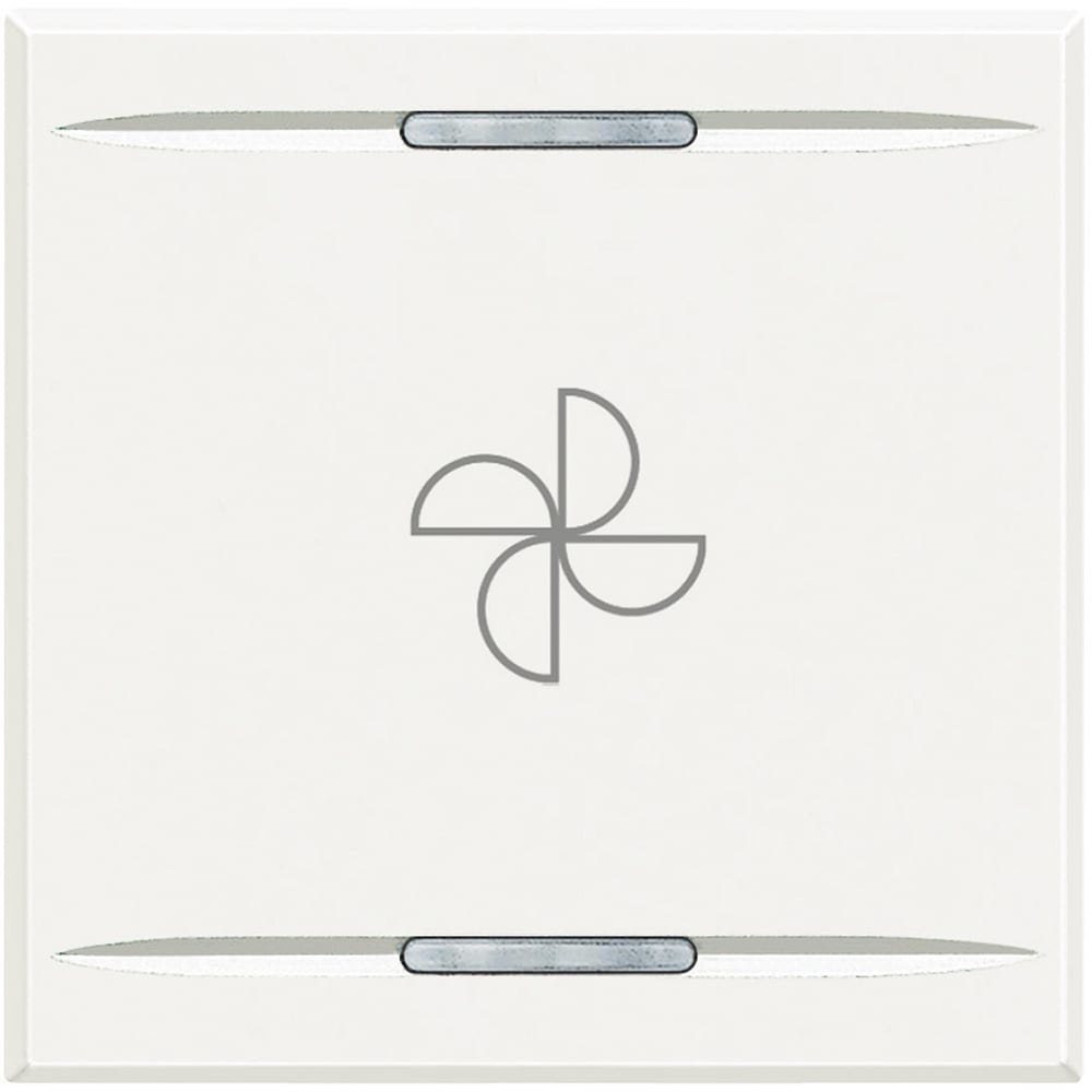 BTICINO BTIHD4915M2BC Wippe 2mod Ventilator white