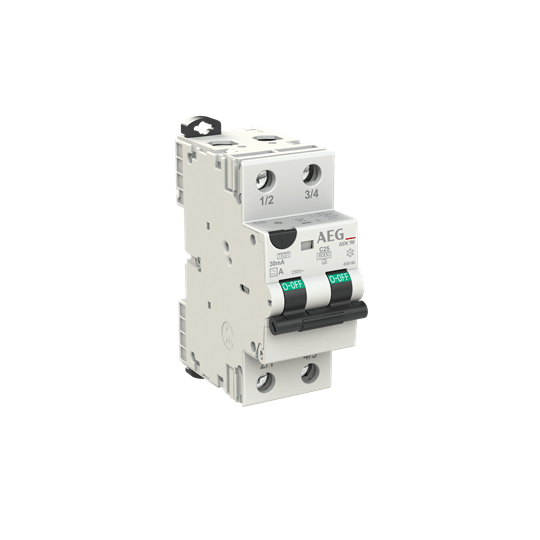 ELETTRA SRL AEG AEGHDC90C25/030 MTD AEG 2P C 25A 6KA 30MA A 608190