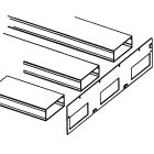 CANALPLAST - CANHG992 MOST.LAM.ZINC.343x75
