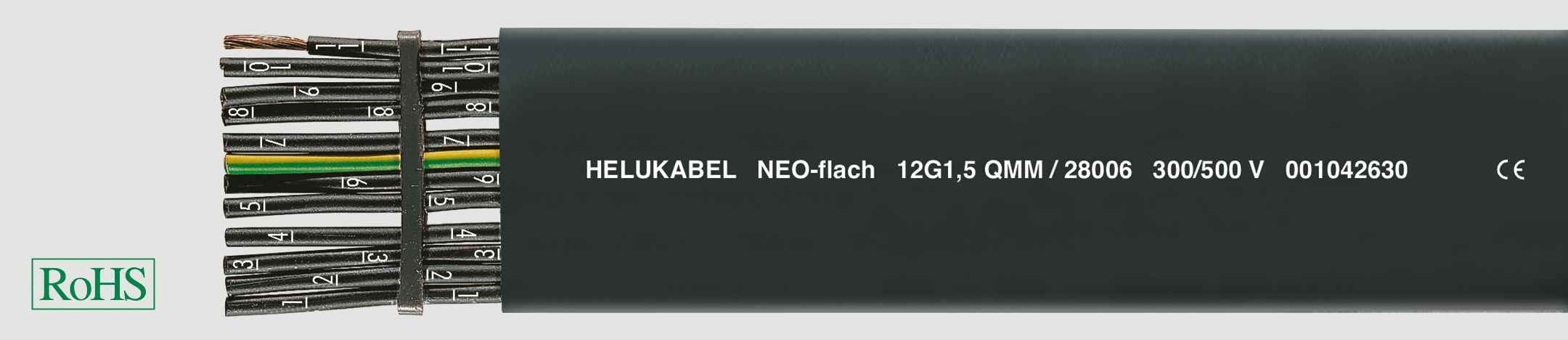 HELUKABEL ITALIA SRL - HLK28007 NEO-FLAT 24G1,5 QMM (6X4)