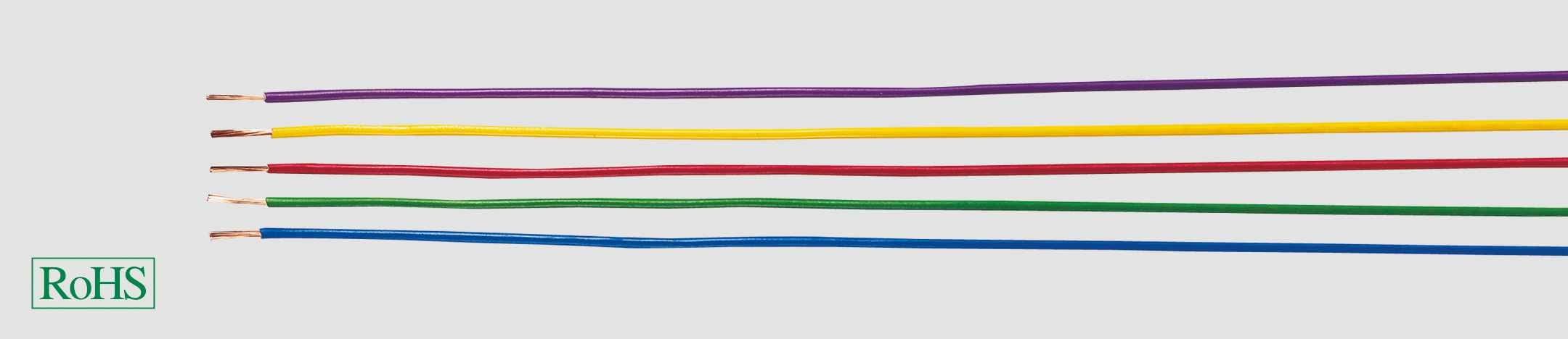 HELUKABEL ITALIA SRL - HLK29085M H05 V-K COLL 1X0,5 QMM, RED