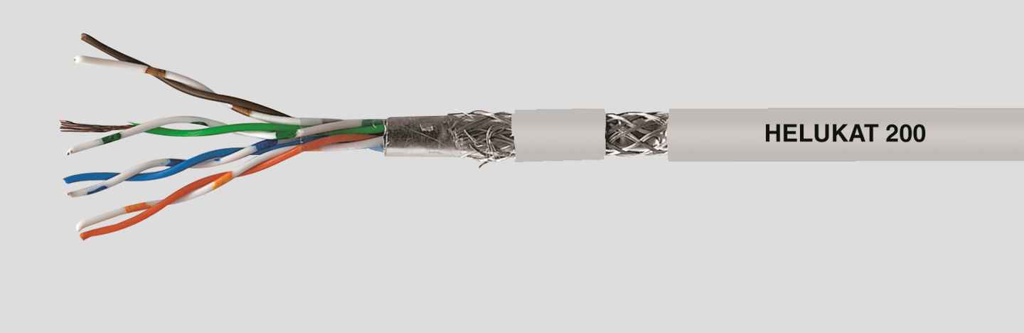 HELUKABEL ITALIA SRL - HLK81254 HELUKAT 200 FLEX SFUTP 4X2XAWG267 FRNC