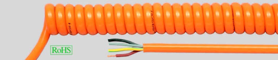 HELUKABEL ITALIA SRL - HLK85348 PUR-SPIRAL CABLE H05BQ-F WL 1500MM 5G1 Q