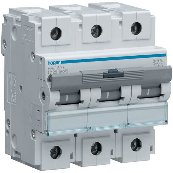HAGER HAGHMF399 INTERRUTTORE AUTOMATICO 3P 125A10 KA C 4