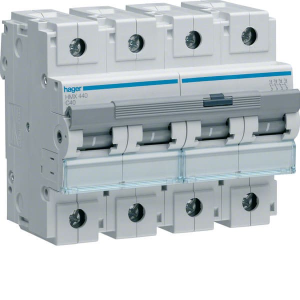 HAGER HAGHMX440 INTERR.AUTOM 50KA 40A 4P C 6M