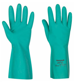 HONEYWELL SAFETY PRO - HYE2095301-09 POWERCOAT 953-01 NITRAF NITRILE VERDE, F