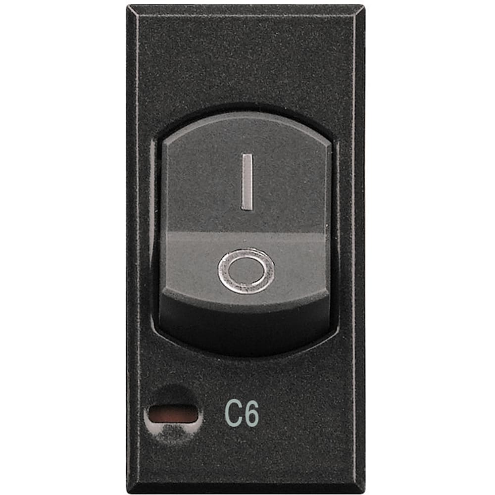 BTICINO BTIHS4301/6 AXOLUTE - MAGNETOTERMICO 1P+N 6A 1,5KA