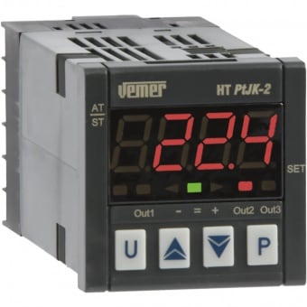 VEMER-SIBER GROUP S. - VEMVE247300 HT PT JK-2P4D TERMOREGOLATORE 24 V AC/DC