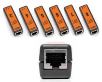 HT ITALIA S.R.L. - HTIHA000380 REM38 KIT 6 UNITA REMOTE 3-8 + 6 CAVI RJ