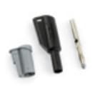 HT ITALIA SRL - HTIHA10660N 1066-IECN CONNETT. PER PROLUNHE 4MM NERO