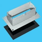 STEEL LINE CMS SRL - SFZ30116 AQ44307I ATTACCO QUADRO IP44 300X75