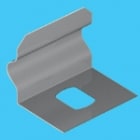 STEEL LINE CMS SRL - SFZ30006 CLIP0030VA CLIP BLOCCAGGIO CANALE