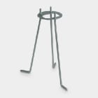 IGUZZINI ILLUMINAZI - IGZ3.B513.000.0 CONTROP.D=153 C/ZANC.D=8 L=200 X IWAY D1