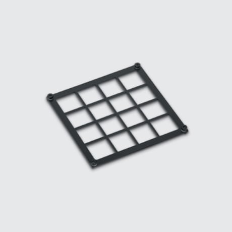 I GUZZINI ILLUMINAZI - IGZ3.BZ56.013.0 GRIGLIA DI PROTEZIONE 100X100 PER IPRO P