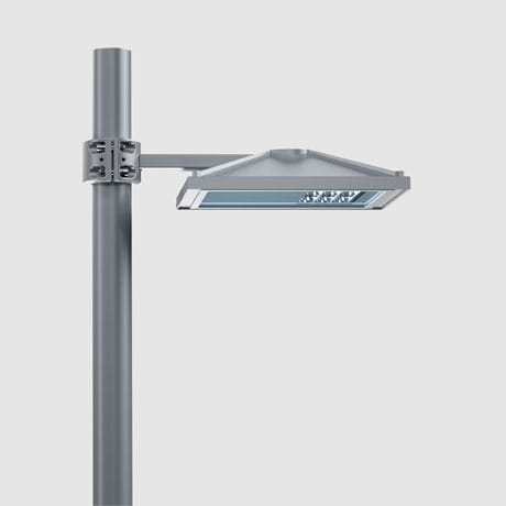 IGUZZINI ILLUMINAZI IGZ3.BZP8.015.0 BRAC.SING.ORIZ.FE.2X L=1196 X PALO D=10