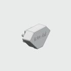 IGUZZINI ILLUMINAZI - IGZ3.MXL4.001.0 NR.10 TESTATE PER PROFILO ANGOLARE LEDST