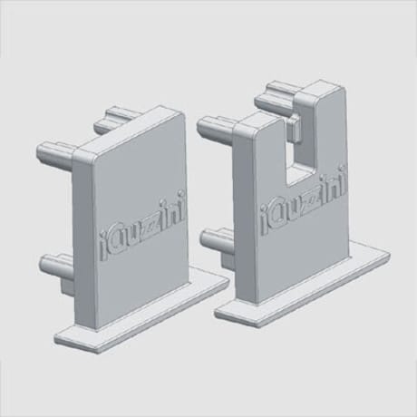 IGUZZINI ILLUMINAZI IGZ3.MXL8.001.0 NR.5+5 TESTATE PER PROFILO ALTO FRAME LE
