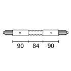 IGUZZINI ILLUMINAZI - IGZ3.MXY1.001.0 GIUNTO FLESSIBILE PER BINARIO