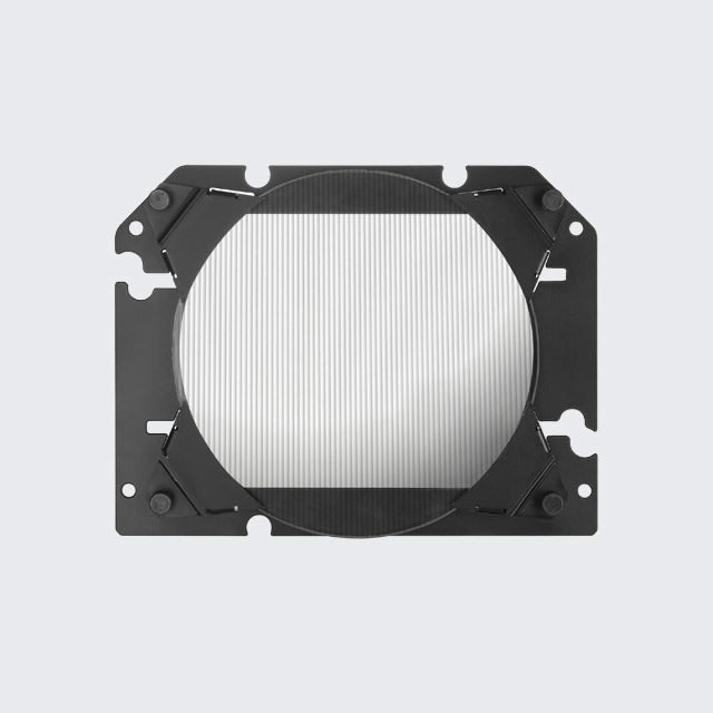 I GUZZINI ILLUMINAZI - IGZ3.MY60.024.0 VETRO MILLERIGHE D=132 C/PIASTR.PER PLAT