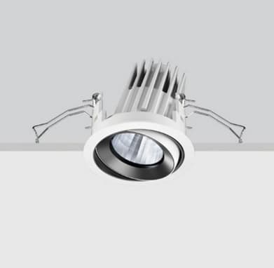 I GUZZINI ILLUMINAZI - IGZ3.P328.701.0 LASER TONDO D=59 ORIEN.FRAME LED WARM 30