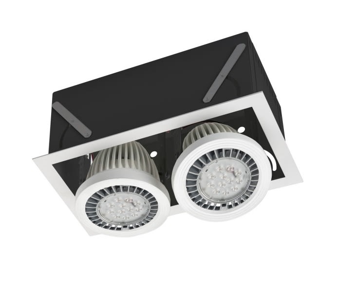 ILMAS SRL - ILA06092YN2 0609 BOB STD LED NERO ARLED OSRAM 2X23W