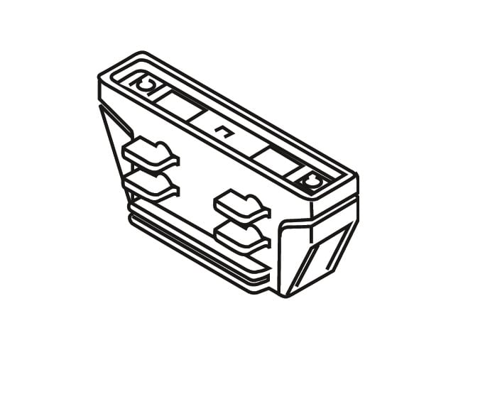 ILMAS SRL - ILA9600A142 GIUNTO LINEARE CON CONTATTI NERO 7604-10
