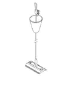 ILMAS SRL - ILA9600A222 KIT SOSP. CAVO 2M+ROSONCINO NERO 2 M 760