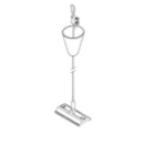 ILMAS SPA - ILA9600A222 KIT SOSP. CAVO 2M+ROSONCINO NERO 2 M 760