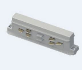 ILMAS SRL - ILA9605A141 GIUNTO LINEARE CON CONTATTI BIANCO 9003/