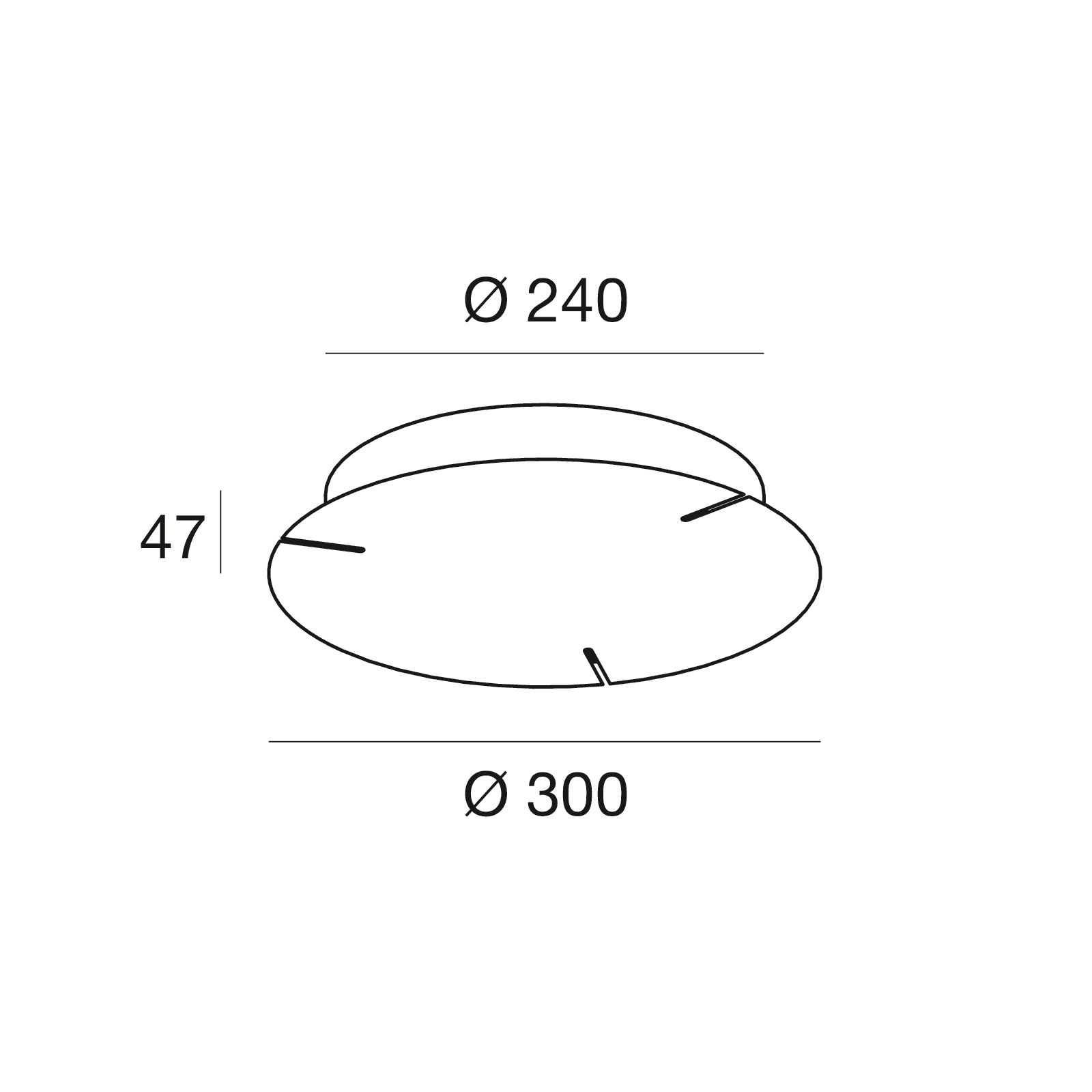 LINEA LIGHT (ILED) - ILD64578 TOUR BOX CENTRALE 75W ON/OFF BR