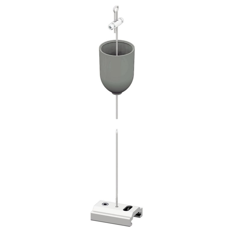 LINEA LIGHT (ILED) ILD81012 SOSP.L.1,5MT ROSONE BIANCO E STAFFA