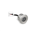 LINEA LIGHT (ILED) - ILD92061W15 BERET-R 3 TONDO 1LED 1W GRIGIO