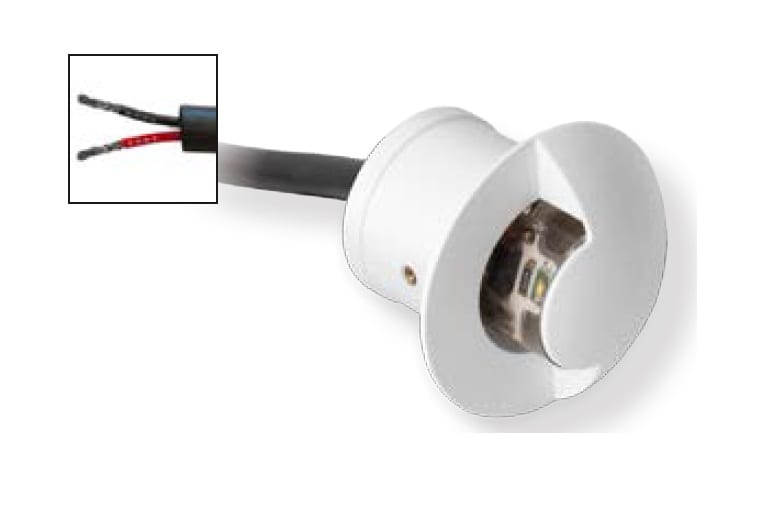 LINEA LIGHT (ILED) ILD92313W70 CLIP-X 11 MEZZALUNA 1LED 2W BC INOX