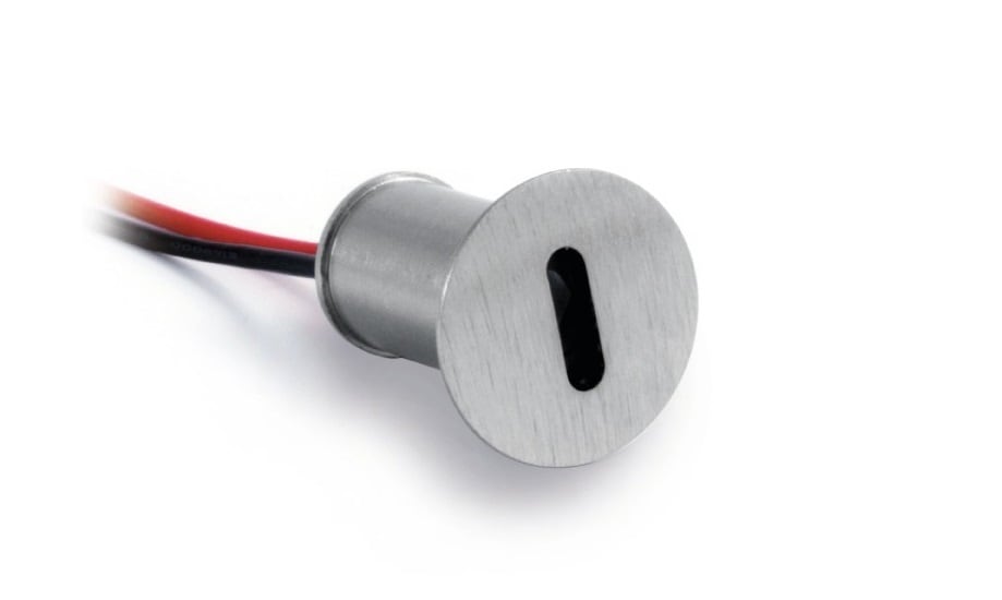 LINEA LIGHT (ILED) ILD92318N05 PETIT-R 1 TONDO 1LED 1W NIKEL SPAZ.