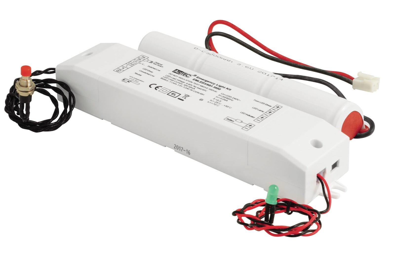 LINEA LIGHT (ILED) ILD99355 ACC.KIT EMERG.UNIVERSALE+BATTER.3AH