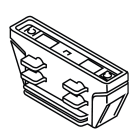 ELCOM SRL - EOW7604-10-W31 GIUNTO LINEARE C/CONTATTI LKM INCASSO BI
