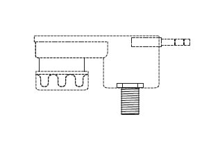 IVELA SPA - ILN7609-00-00 RACCORDO X ADAT ELETT MECC M10X1 DKM LKM