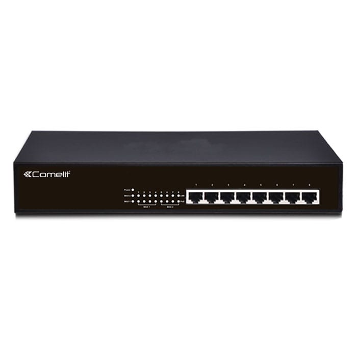 COMELIT GROUP SPA COEIPSWP080A SWITCH, 8 PORTE POE GIGABIT