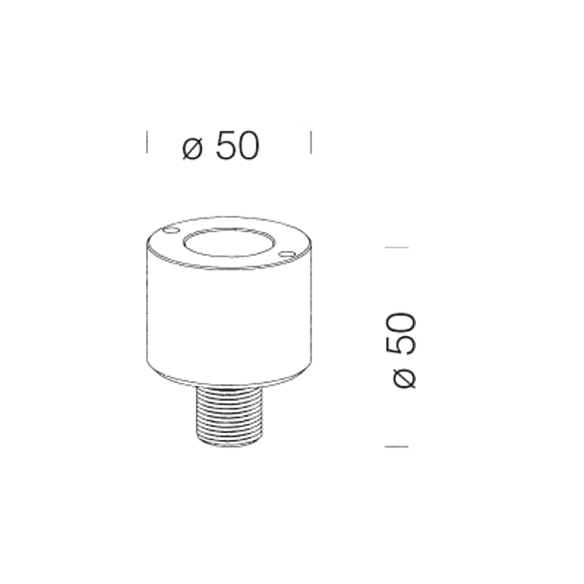 DISANO - DIS42694400 BRACCIO 328 L=445MM GREY9007