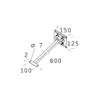 DISANO - DIS99550600 BRACCIO ORIENTABILE 41 GRAFITE