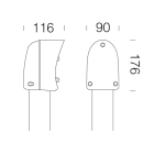DISANO - DIS99125300 attacco palo mono