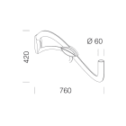 DISANO - DIS99128400 Braccio Lucerna