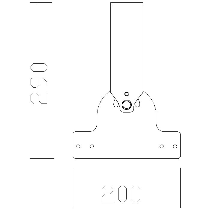 DISANO - DIS99809900 STAFFA ORIENTABILE 530 INOX