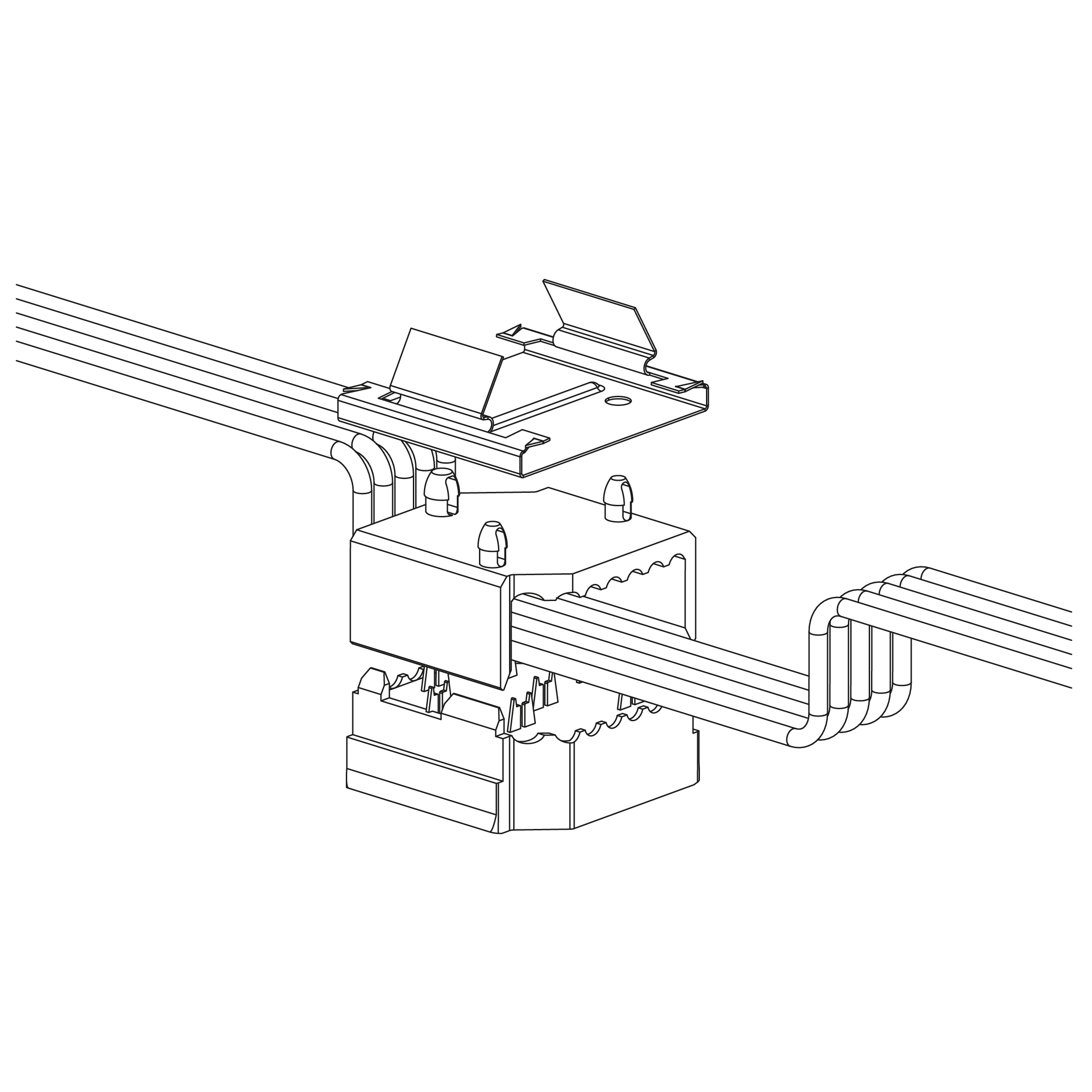 DISANO - DIS99403100 SEZIONATORE 7 POLI 6620 BIANCO