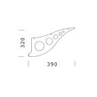 DISANO - DIS42695800 ATTACCO STENDARDO 214 GREY9007