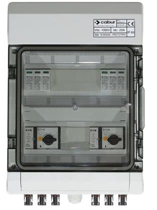 CABUR SRL - CBRISA0402CA06 ISA0402CA06 QUADRO DC 4 IN 2 OUT 600V