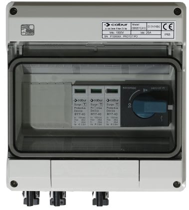 CABUR SRL - CBRISB0201CA10 ISB0201CA10 QUADRO DC 2 IN 1 OUT 1000V