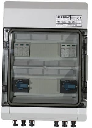 CABUR SRL CBRISB0402CA10 ISB0402CA10 QUADRO DC 4 IN 2 OUT 1000V