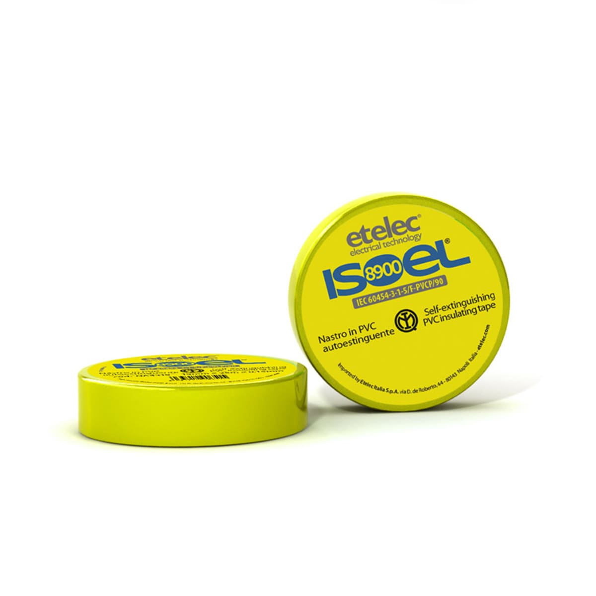 ETELEC ITALIA SPA ETLNA4819 NASTRO ISOLANTE 19MMX25MX0.15MM GIALLO